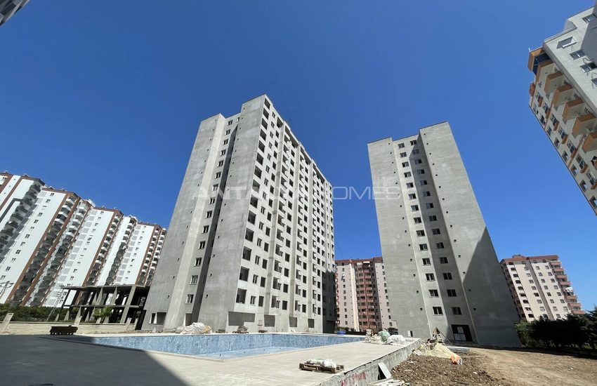 Appartementen In Een Complex Met Waterpark In Mersin Çeşmeli 34