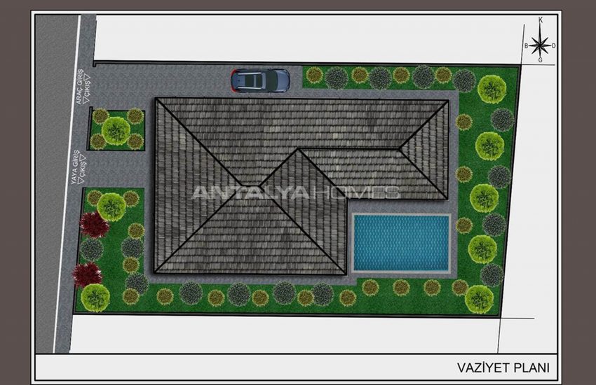 Smart Villas with 350 M² Private Garden in Antalya Döşemealtı 14