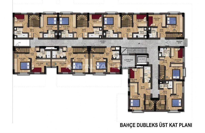 Konyaaltı Sarısu’da Site İçinde Dağ Manzaralı Lüks Daireler 19