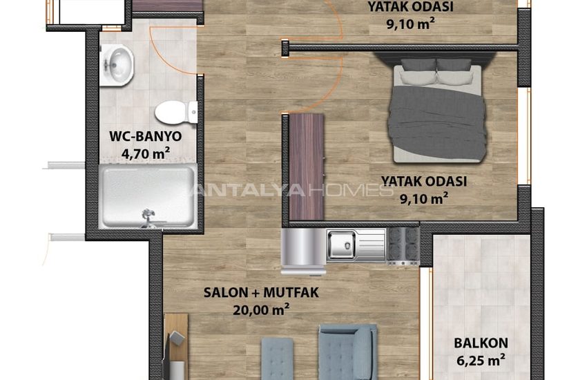 Nouveaux Appartements Près De La Plage À Konyaalti Antalya 13