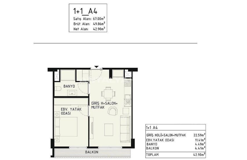 Appartements Haute Qualité Près Des Commodités À Antalya 34