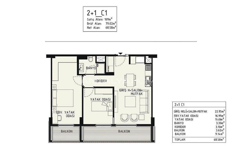 Appartements Haute Qualité Près Des Commodités À Antalya 39