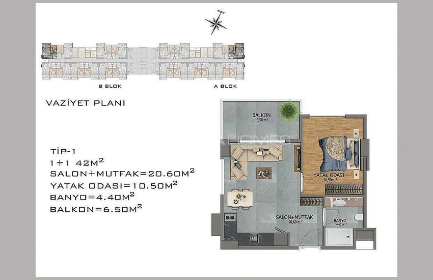 New Apartments in Avsallar Alanya with Nature and Sea View 33