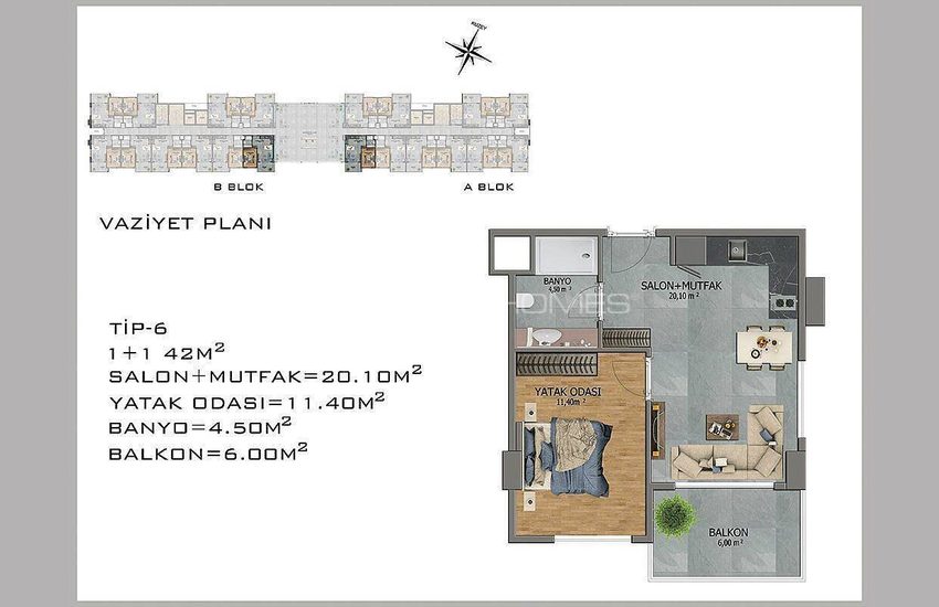 New Apartments in Avsallar Alanya with Nature and Sea View 38
