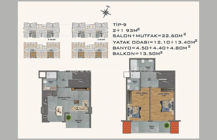 New Apartments in Avsallar Alanya with Nature and Sea View 41