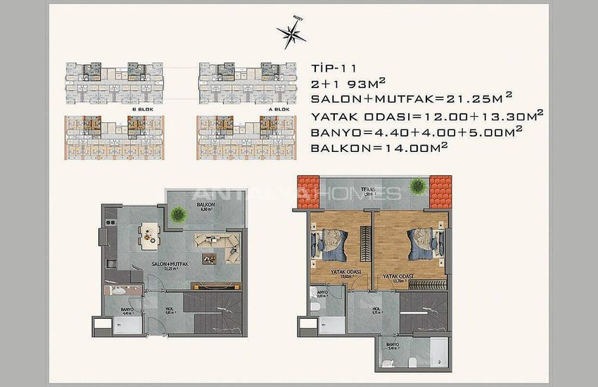 New Apartments in Avsallar Alanya with Nature and Sea View 43