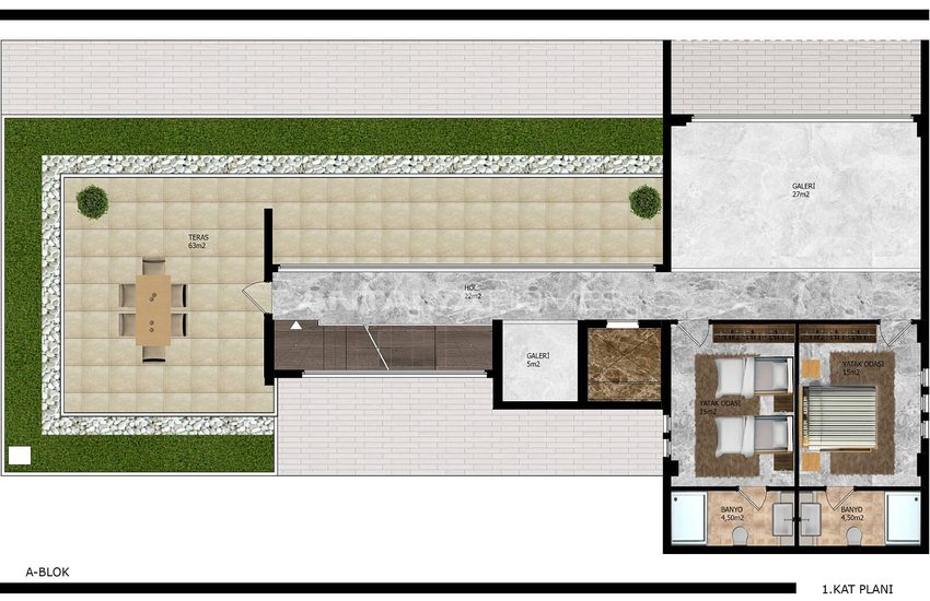 Luxe Huizen Verweven Met De Natuur In Alanya 21