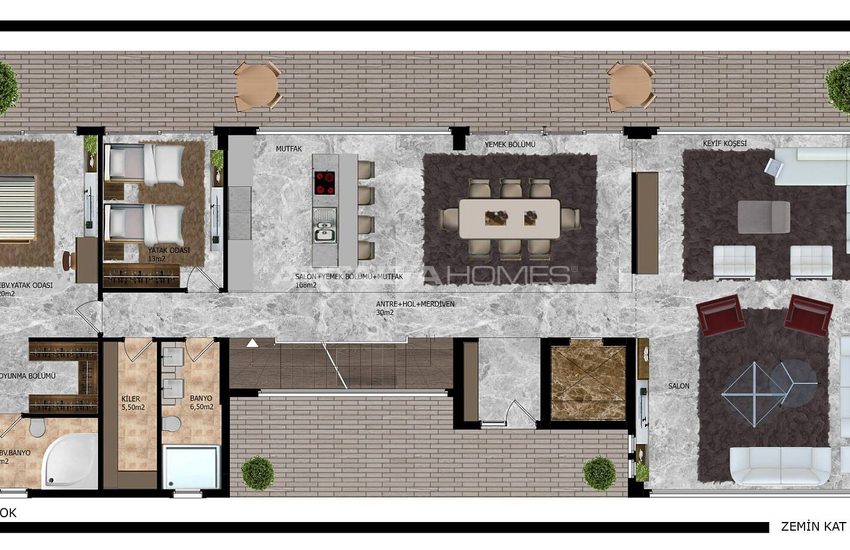 Luxe Huizen Verweven Met De Natuur In Alanya 20