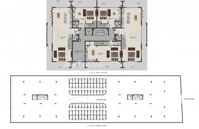 Full Activity Apartments with Swimming Pool in Kargicak 17