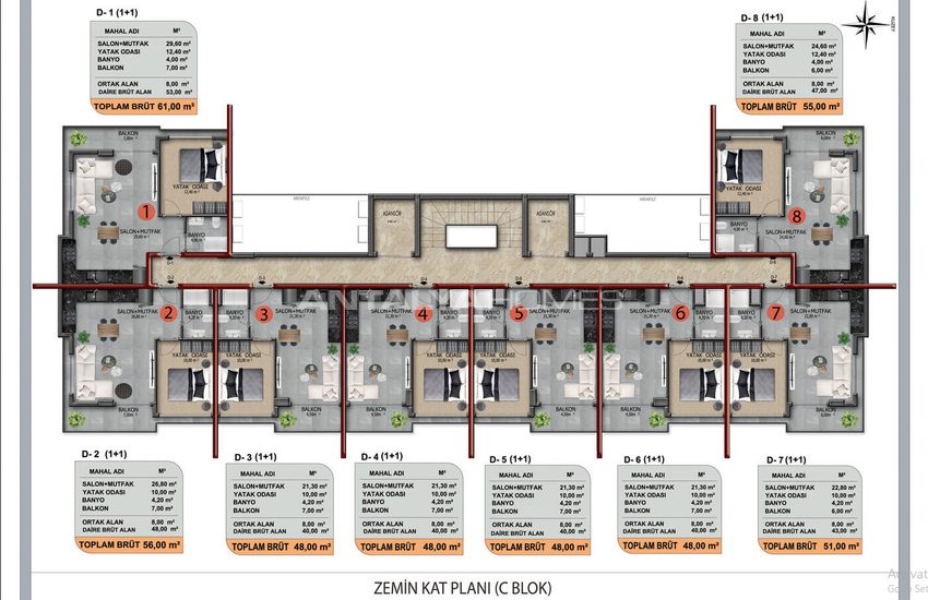 Well-located Apartments for Investment Near All Amenities 52