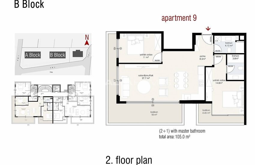 Appartements Bien Situés Dans Un Complexe À Alanya 22