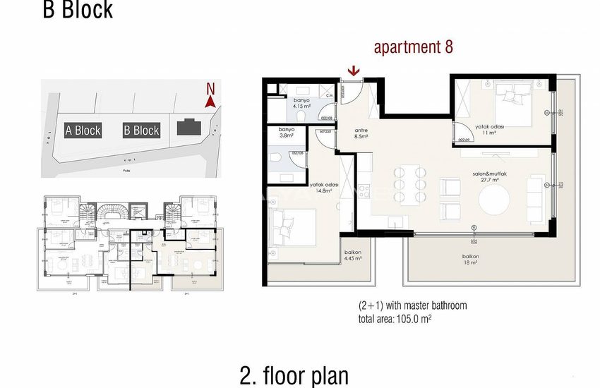 Appartements Bien Situés Dans Un Complexe À Alanya 23