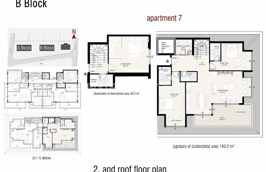 Appartements Bien Situés Dans Un Complexe À Alanya 24