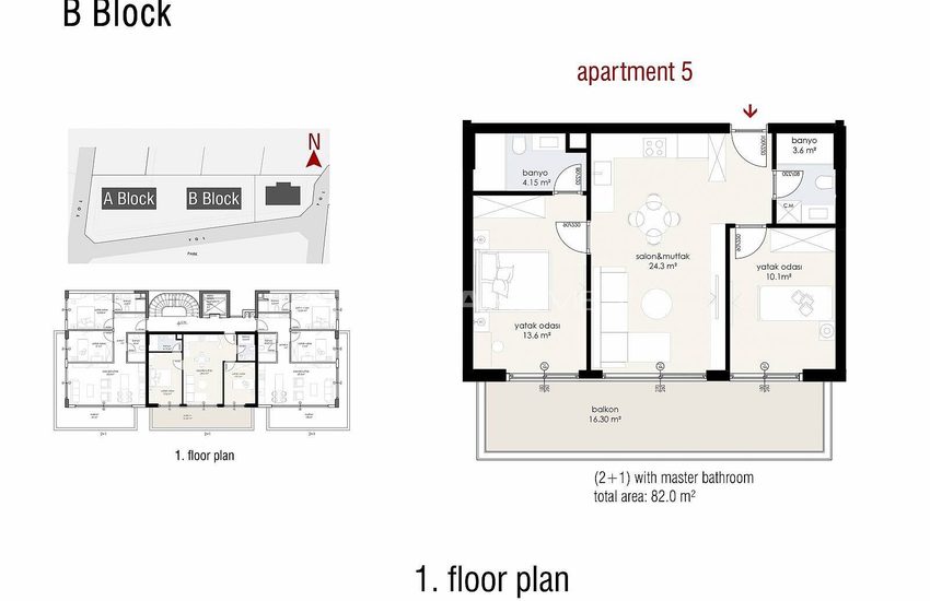 Appartements Bien Situés Dans Un Complexe À Alanya 26