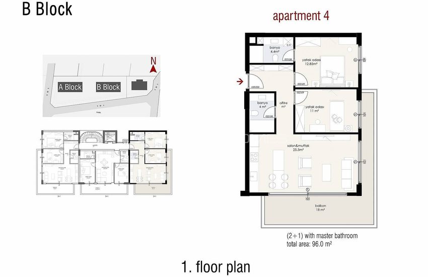 Appartements Bien Situés Dans Un Complexe À Alanya 27