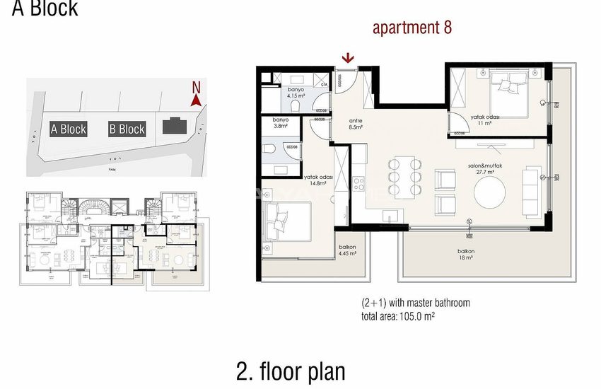 Appartements Bien Situés Dans Un Complexe À Alanya 33