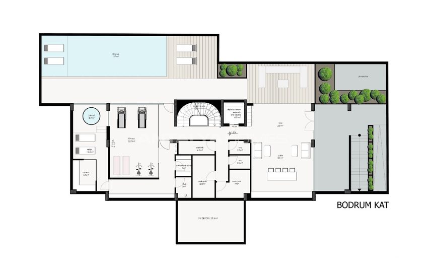 Centrally Located Apartments with Swimming Pool in Alanya 8