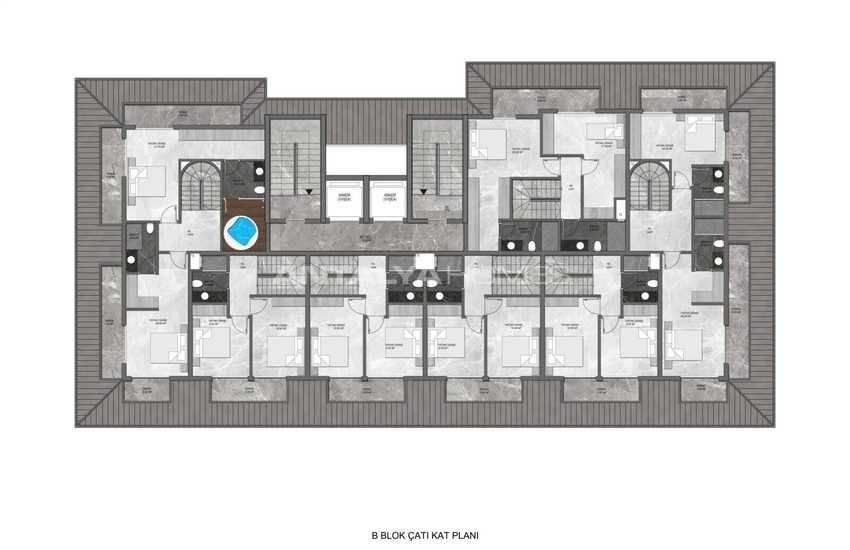 Luxury Apartments in a Residential Complex in Alanya 42