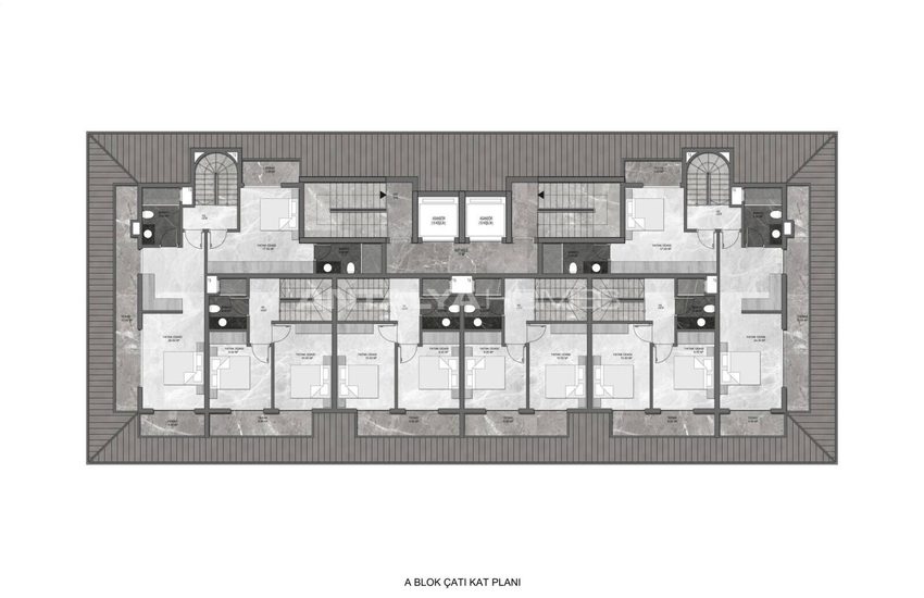 Luxury Apartments in a Residential Complex in Alanya 46