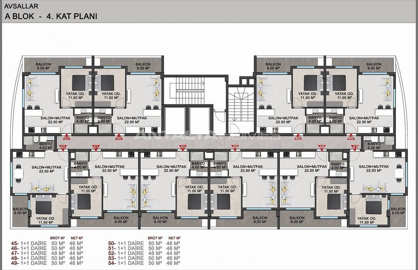 Appartements Alanya Avec Plage Privée Et Navette À Avsallar 39