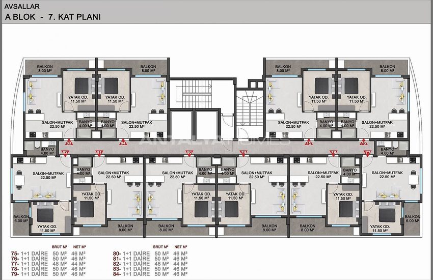 Appartements Alanya Avec Plage Privée Et Navette À Avsallar 42