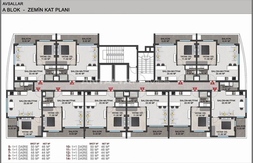 Appartements Alanya Avec Plage Privée Et Navette À Avsallar 45