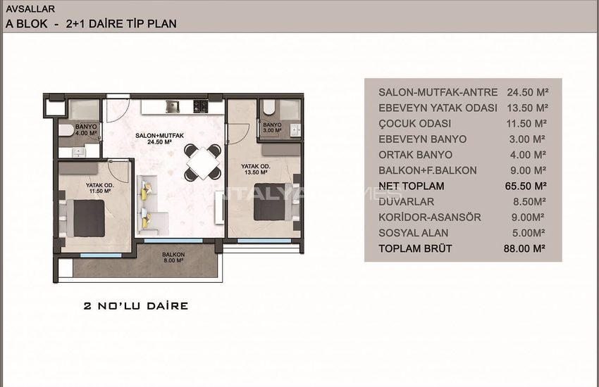 Appartements Alanya Avec Plage Privée Et Navette À Avsallar 46
