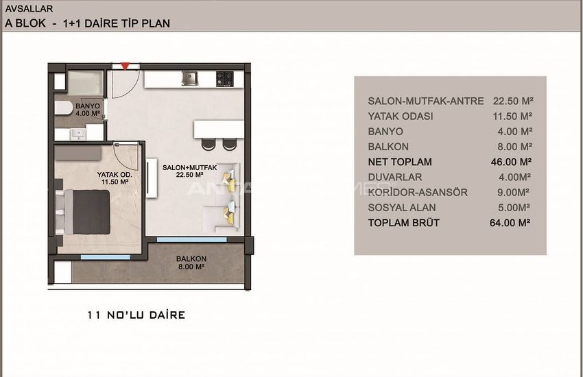 Appartements Alanya Avec Plage Privée Et Navette À Avsallar 47