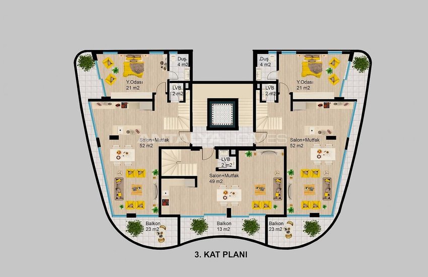Boutique Concept Properties Close to the Airport in Alanya 41