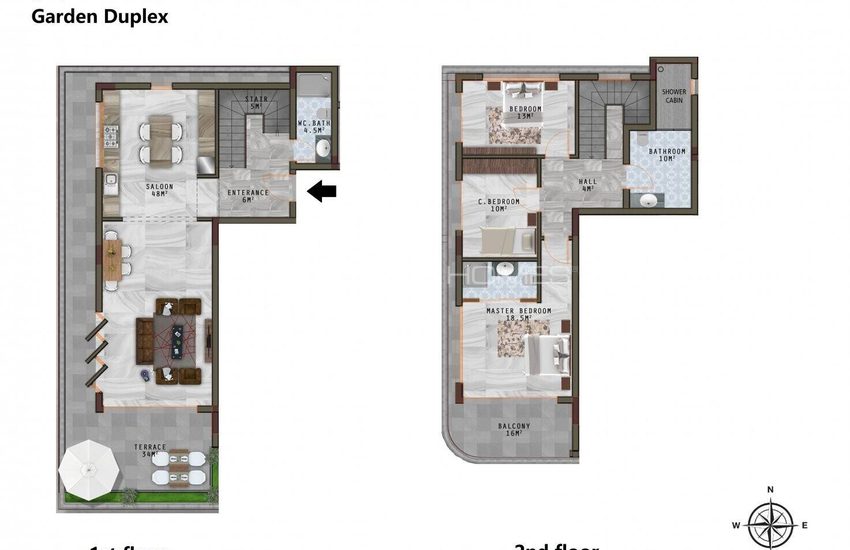 Zeezicht Appartementen In Een Hedendaags Project In Alanya 29