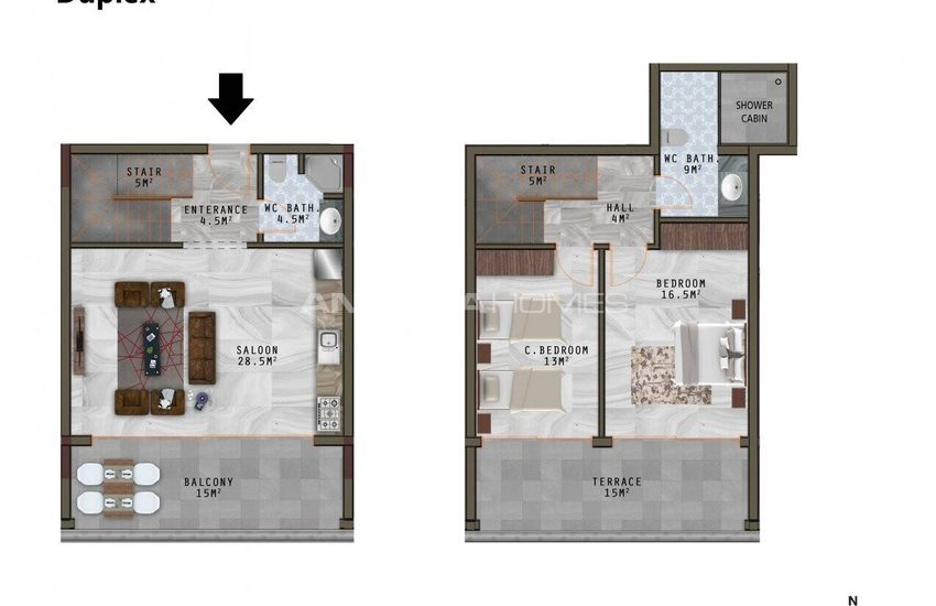 Zeezicht Appartementen In Een Hedendaags Project In Alanya 35