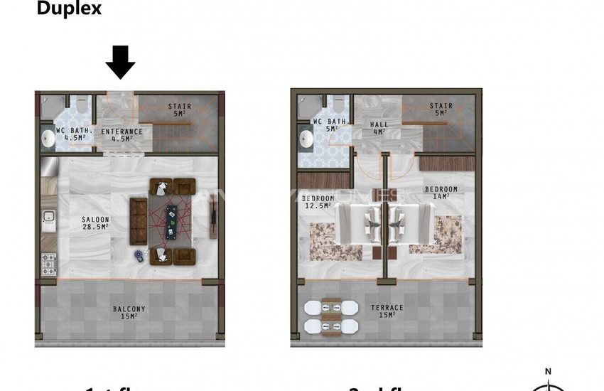 Zeezicht Appartementen In Een Hedendaags Project In Alanya 36