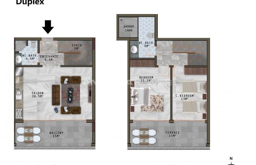 Zeezicht Appartementen In Een Hedendaags Project In Alanya 37