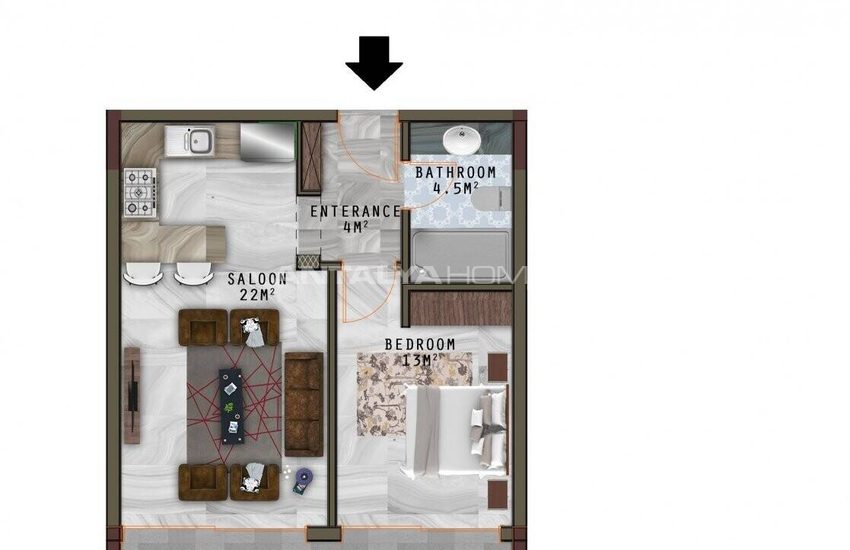 Zeezicht Appartementen In Een Hedendaags Project In Alanya 40