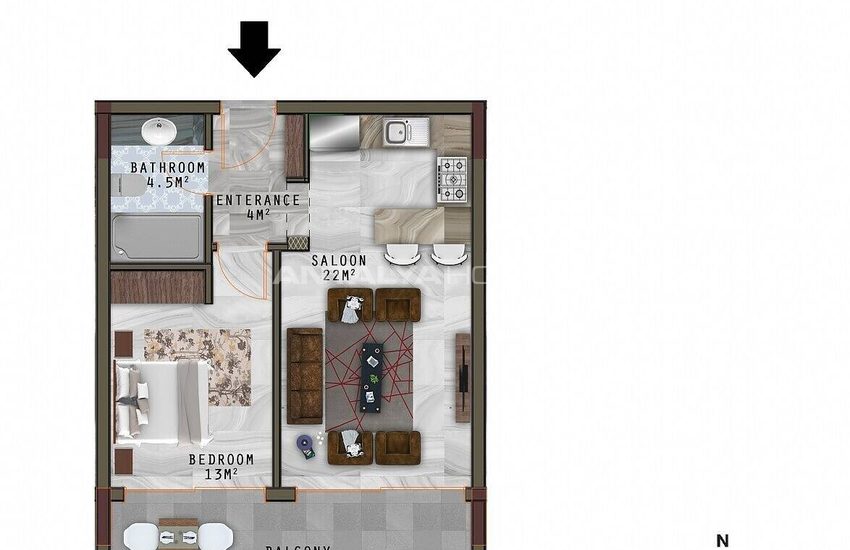 Zeezicht Appartementen In Een Hedendaags Project In Alanya 42