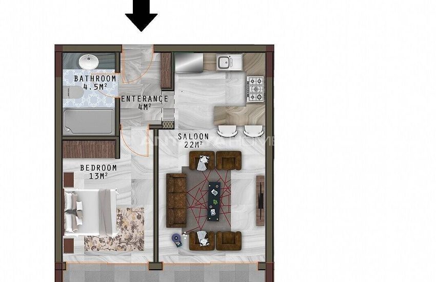 Zeezicht Appartementen In Een Hedendaags Project In Alanya 41
