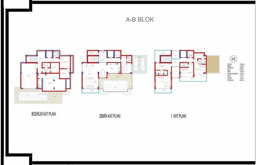 Castle and Sea View Villas with Private Pools in Alanya 31