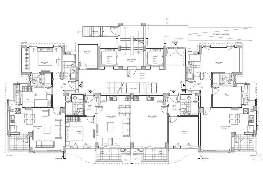 Luxueux Appartements En Complexe Hôtelier À Antalya Altintas 13