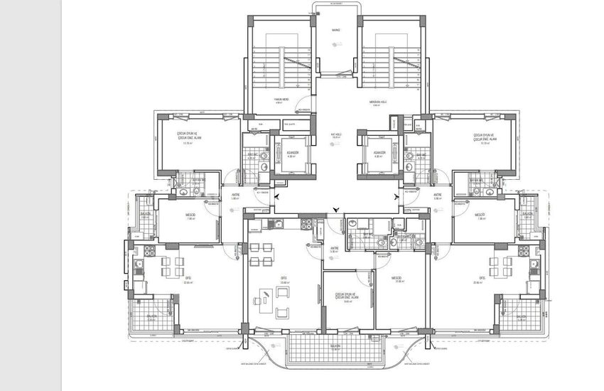 Luxueux Appartements En Complexe Hôtelier À Antalya Altintas 14