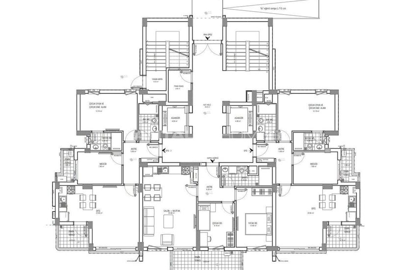 Luxueux Appartements En Complexe Hôtelier À Antalya Altintas 15