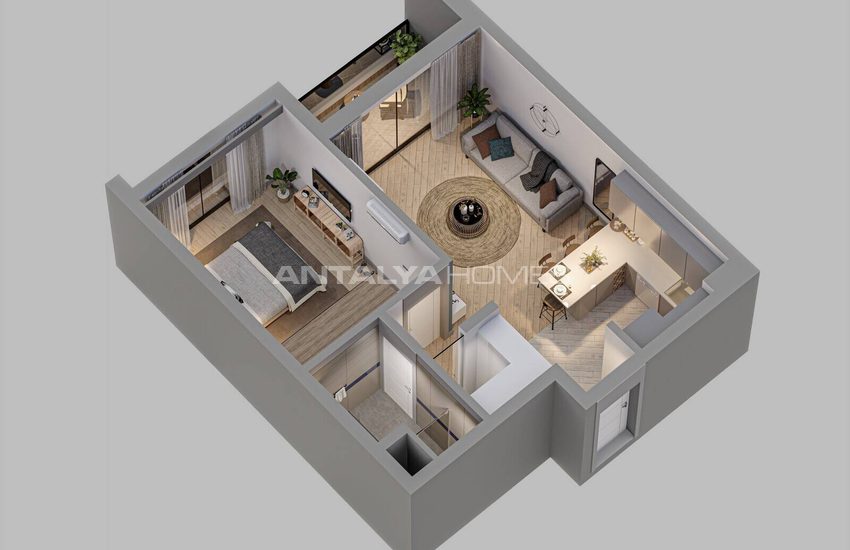 Immobiliers À Vendre Près Des Centres Commerciaux À Antalya 24
