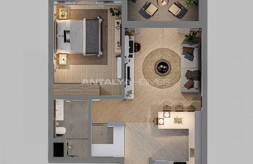 Immobiliers À Vendre Près Des Centres Commerciaux À Antalya 26