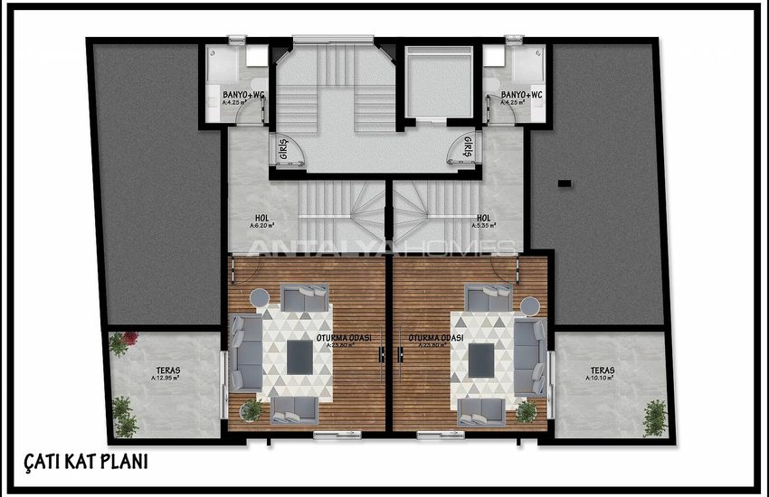 Luxury Brand New Apartments in Antalya Deniz Neighborhood 28