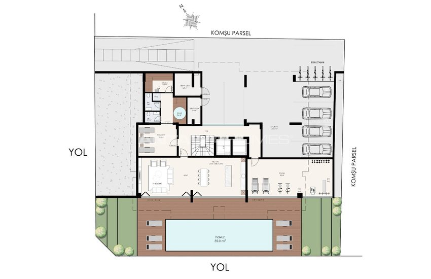 Centrally Located New Build Flats in Oba Alanya 19
