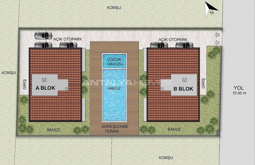 Luxe Appartementen In Een Project Met Zwembad In Belek Antalya 68