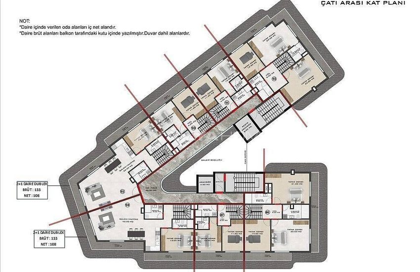Alanya Avsallar'da Havuzlu Site İçinde Modern Daireler 14
