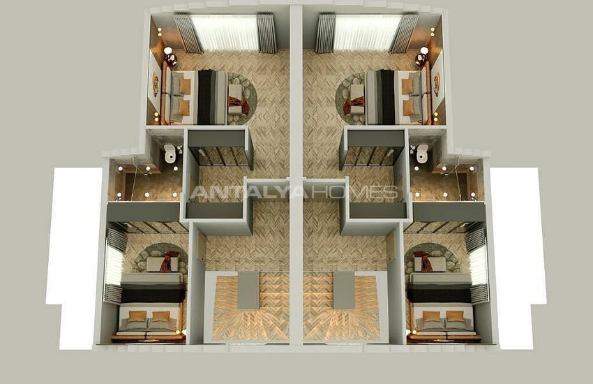 Moderne Geschakelde Villa's In De Buurt Van Golfbanen In Belek 26