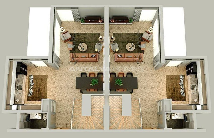 Moderne Geschakelde Villa's In De Buurt Van Golfbanen In Belek 27