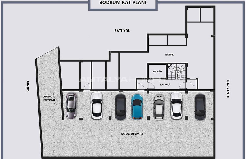 Investment Apartments in a Complex in Antalya Güzeloba 26