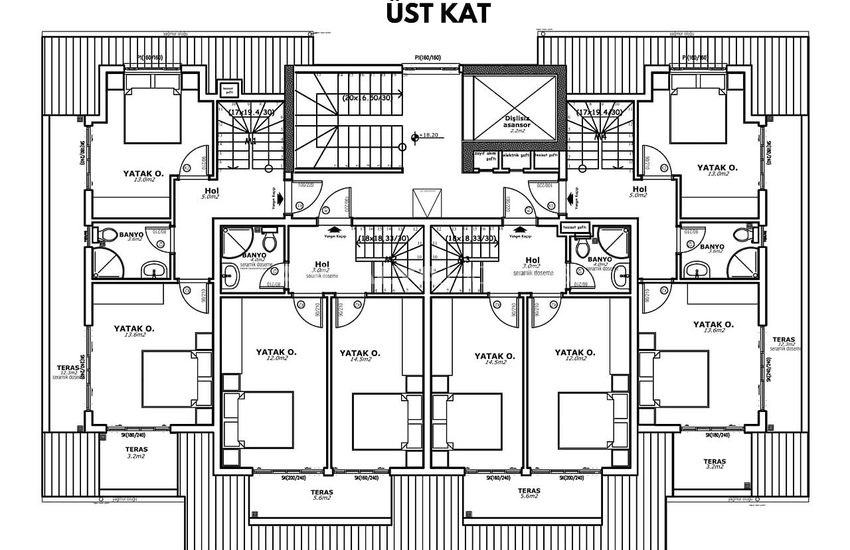 Flats Suitable for Investment in New Project in Alanya 24